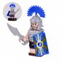 10pcs Roman Empire Roman Centurions (Blue) Minifigure