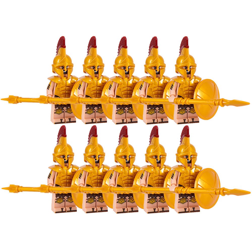 10pcs Roman Empire Roman Hoplites Set E Minifigure