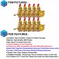 10pcs Roman Empire Roman Hoplites Set D Minifigure