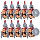10pcs Roman Empire Roman Hoplites Set A Minifigure