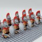 10pcs Roman Empire Roman Hoplites Set A Minifigure