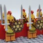 10pcs Roman Empire Roman Soldiers Minifigure