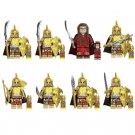 8pcs The Lord of the Rings Elrond Rivendell Elf Soldiers Minifigures Toy