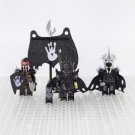 3pcs The Lord of the Rings Sauron Witch-King Uruk-Hai Captain Minifigures