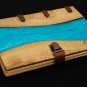 Wooden Diary - BLUE EPOXY A5