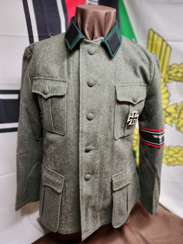 German WW2 Volkssturm Uniform Tunic -- Reproduction