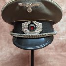 WW2 German Army Officer  Visor Cap