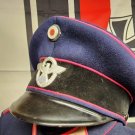 German WW2 Fire Service Cap (Feuerschutzpolizei)