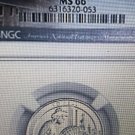 Rare Graded MS66 - 2019 w Lowell 25 cent -Lady quarter