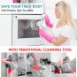 Electric Spin Scrubber Electric Cleaning Brush Cordless Power Scrubber with 5 Re