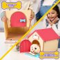 Little Live Pets - My Puppy'S Home Interactive Plush Toy Puppy & Kennel. 25+ Sou