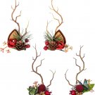 Christmas Reindeer Antlers Headband Hair Clips Hair Hoop Girl Holiday Beauty Hea