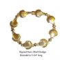 Signed Avon Shell Motif Bracelet