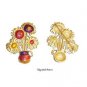 Signed Avon Flower Pot Brooch