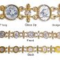 Unsigned, Bracelet with Metal Cameos