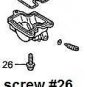 Screws-only.  Screw Kit for Carb Bowls (Valkyrie GL1500C etc). Motorcycle not included.