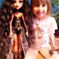 Handmade collectible doll 211 "Miranda"