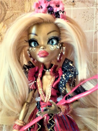 Articulated doll: handmade 008 "JENNIFER"