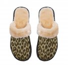 Women's Home Plush Slippers Leopard