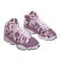 Women's Curved Basketball Shoes Pink Camo