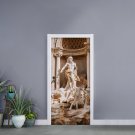 Self Adhesive Door Stickers Roman Statue