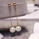Long Pearl Drop Earrings for Women 00002#