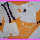 Vintage Ken Doll Time for Tennis #790 Clothing Set
