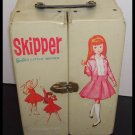 Vintage Skipper Barbie Doll White Carrying Case 1964