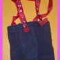 Vintage Ken In Switzerland #0776 Shorts w/Suspenders GC