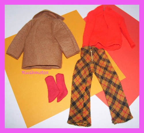 Vintage Ken Doll Play It Cool #1433 Clothing Outfit VGC