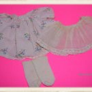 Ginny Alexanderkins Doll Dress Underskirt & socks Set