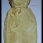 Vintage Barbie Doll Yellow Satin Sheath Dress