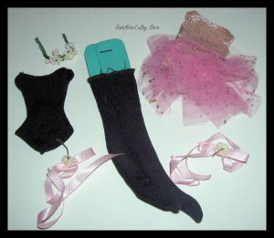 Vintage Skipper Doll #1905 Ballet Class Outfit Set