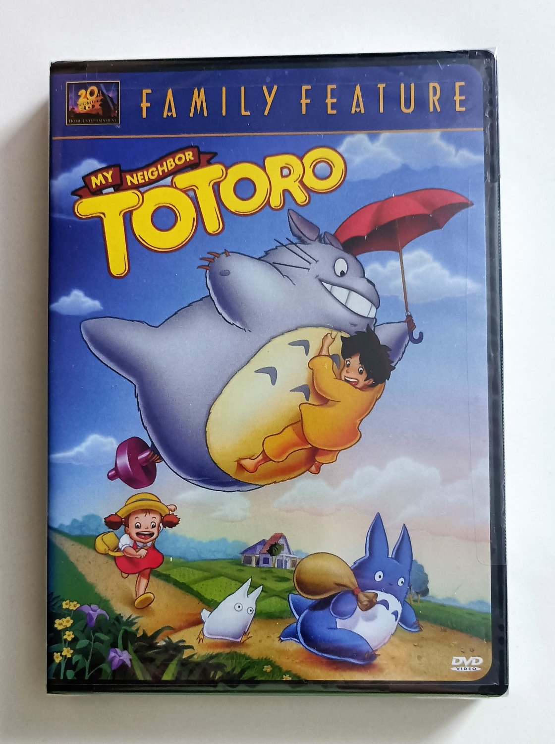 My Neighbor Totoro (DVD, 2002) / Factory Sealed / USA FORMAT