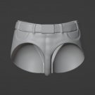 Male Jeans Waist with Square Buckle