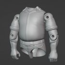 Big Belly Collared Torso with Arms and Waist