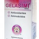 GELASIMI Antioxidantes Aminoacidos Suplemento Alimenticio 30 Tabletas Biotina Inositol Crecimiento