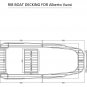 2017 Ribx Med Extreme 8.5 Pad Boat EVA Teak Decking 1/4" 6mm