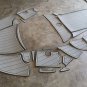 2008 Azure 298 Swim Platform Cockpit Pad Boat EVA Foam Faux Teak Deck Floor Mat