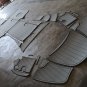 2008 Azure 298 Swim Platform Cockpit Pad Boat EVA Foam Faux Teak Deck Floor Mat