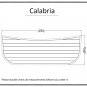 Calabria Swim Platform Pad Boat EVA Teak Decking 1/4" 6mm