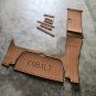 2017 Cobalt 24 SD Swim Step Transom Pad Boat EVA Foam Faux Teak Deck Floor Mat