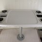 ABS Glossy White Rectangle Table Top Without Table Leg 863*457*101mm RV Caravan Marine Boat