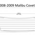 2008-2009 Malibu Corvette Swim Platform Pads Boat EVA Teak Decking 1/4" 6mm