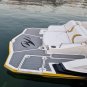 2018 Monterey M65 OB Cockpit Pad Boat EVA Foam Faux Teak Deck Floor Mat Flooring