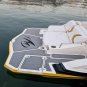 2018 Monterey 244 FS Cockpit Pad Boat EVA Foam Faux Teak Deck Floor Mat Flooring