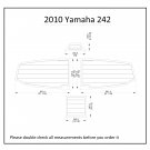 2010 Yamaha 242 Swim Platform Boat EVA Faux Foam Teak Deck Floor Pad