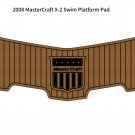 2008 MasterCraft X-2 Swim Platform Boat EVA Faux Foam Teak Deck Floor Pad