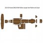 2010-2014 Yamaha 240&242 Lounger Swim Platform Cockpit Boat EVA Teak Floor Pad