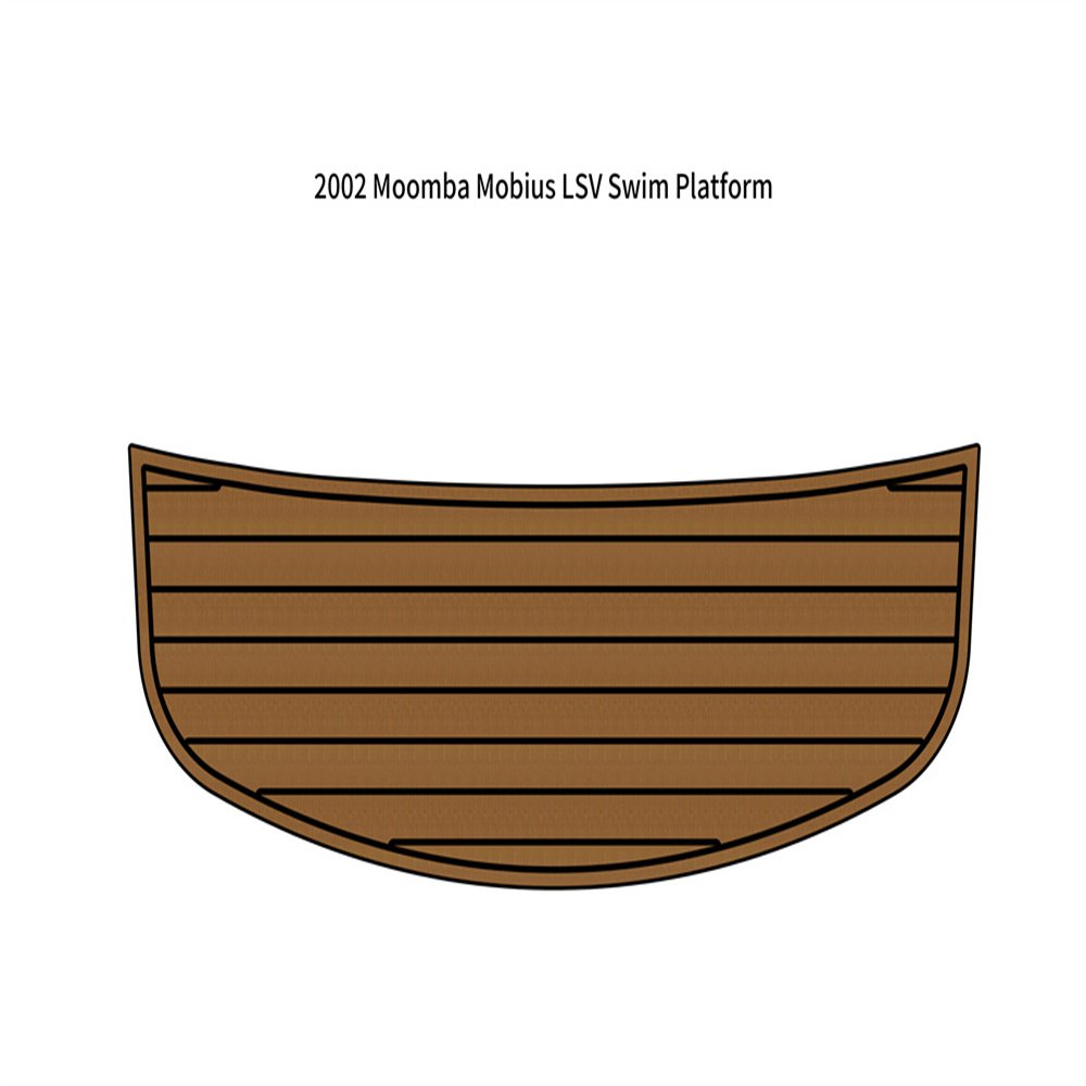 2002 Moomba Mobius LSV Swim Platform Step Pad Boat EVA Foam Teak Deck Floor Mat
